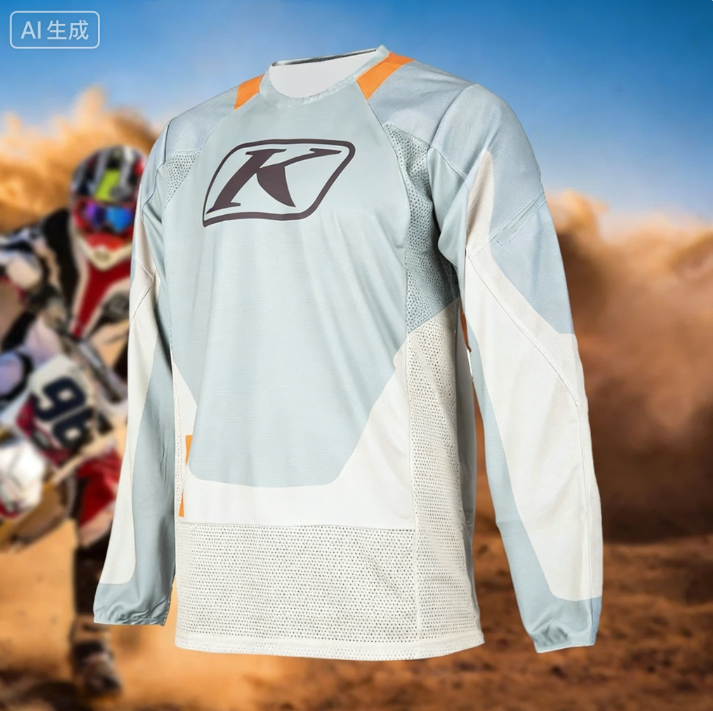 Summer BMX DH MTB Long Sleeved - Summer Clothing Motorcycle ulasan dan harga