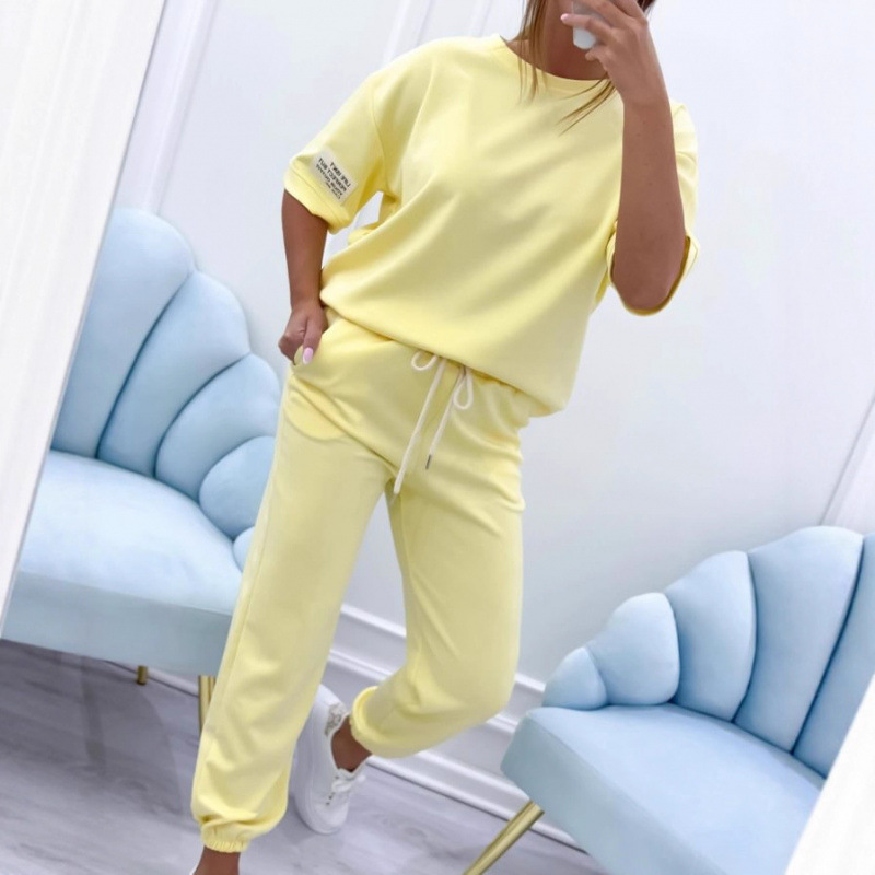 Women's Casual Two-piece Set 2 - Summer Clothing Vintage ulasan dan harga