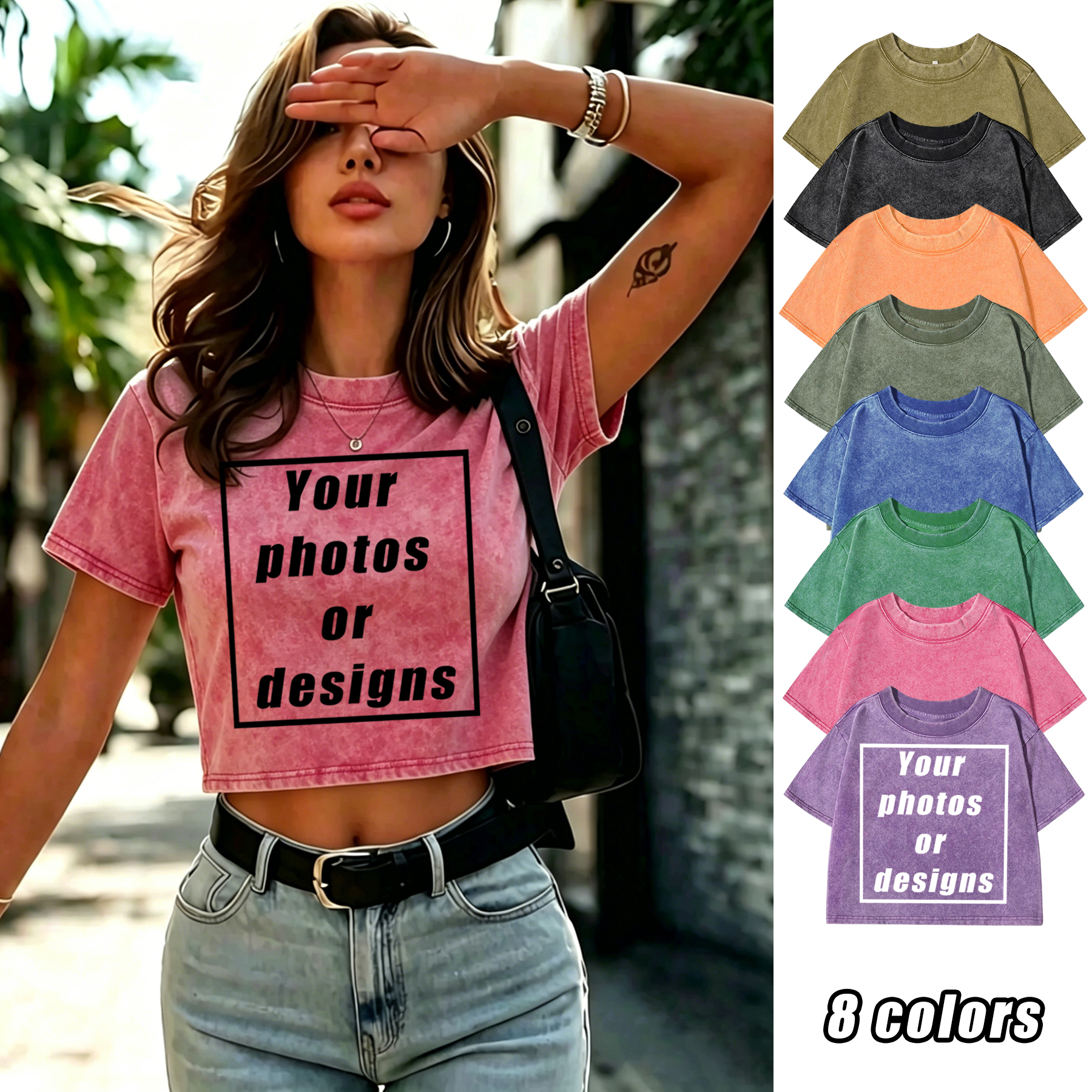 Custom Graphic Logo Retro T Sh - Summer Clothing Vintage ulasan dan harga