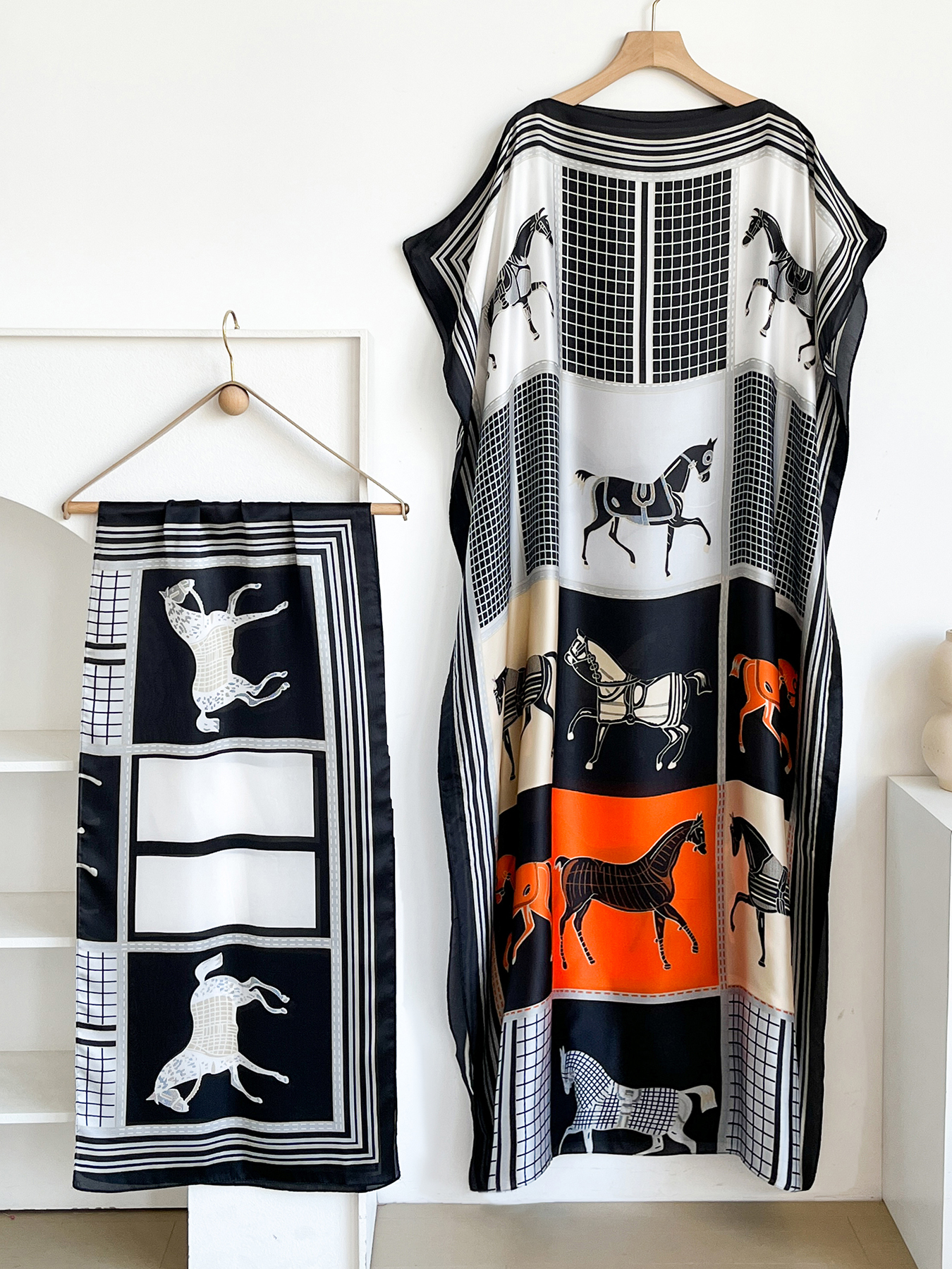 Elegant Printed Silk African S - Summer Clothing For Older Women ulasan dan harga