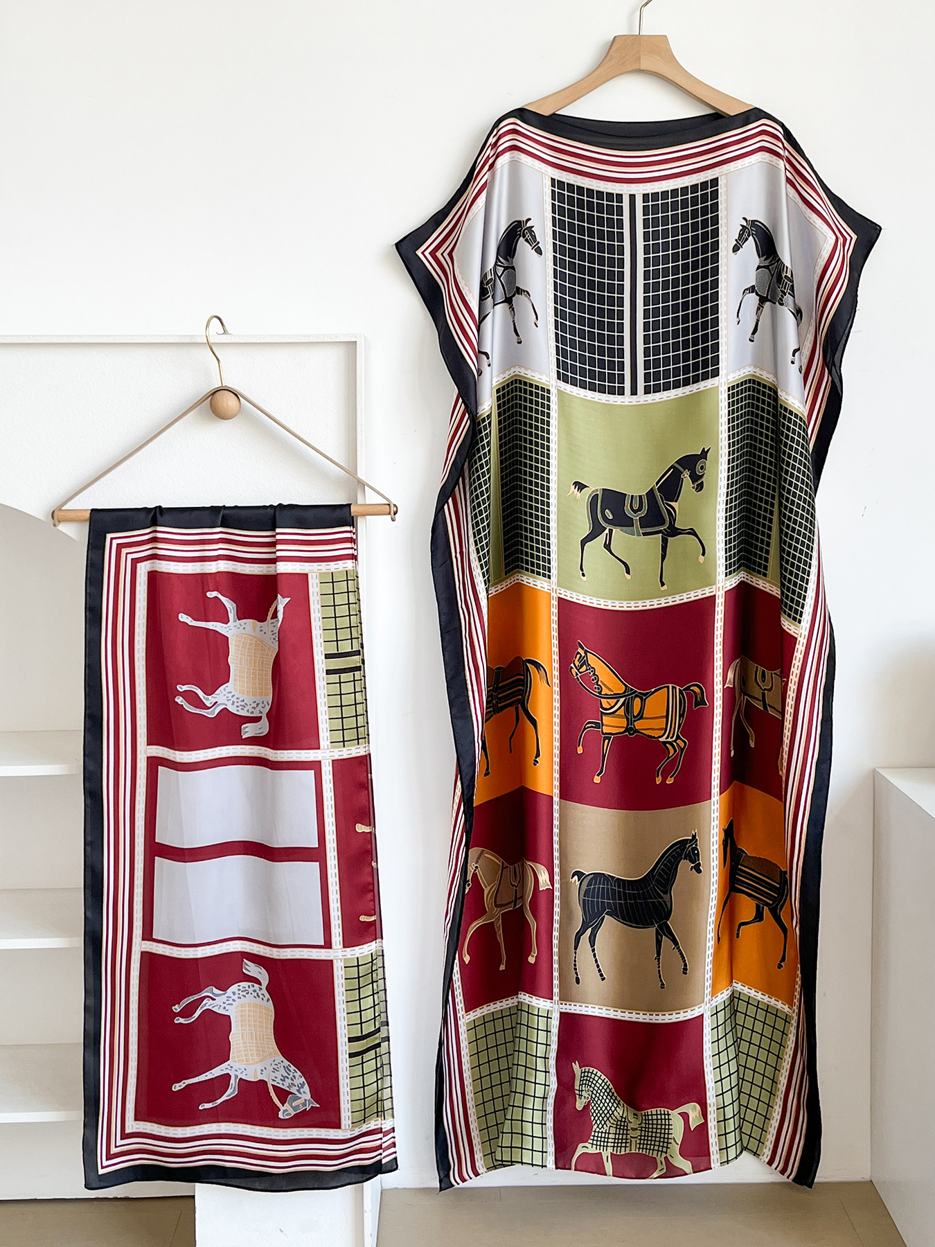 Elegant Printed Silk African S - Summer Clothing For Older Women ulasan dan harga