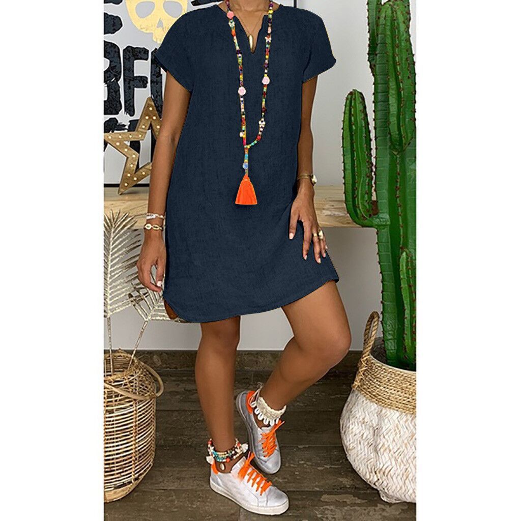 Summer loose solid color short - Zara Summer Clothing For Women ulasan dan harga