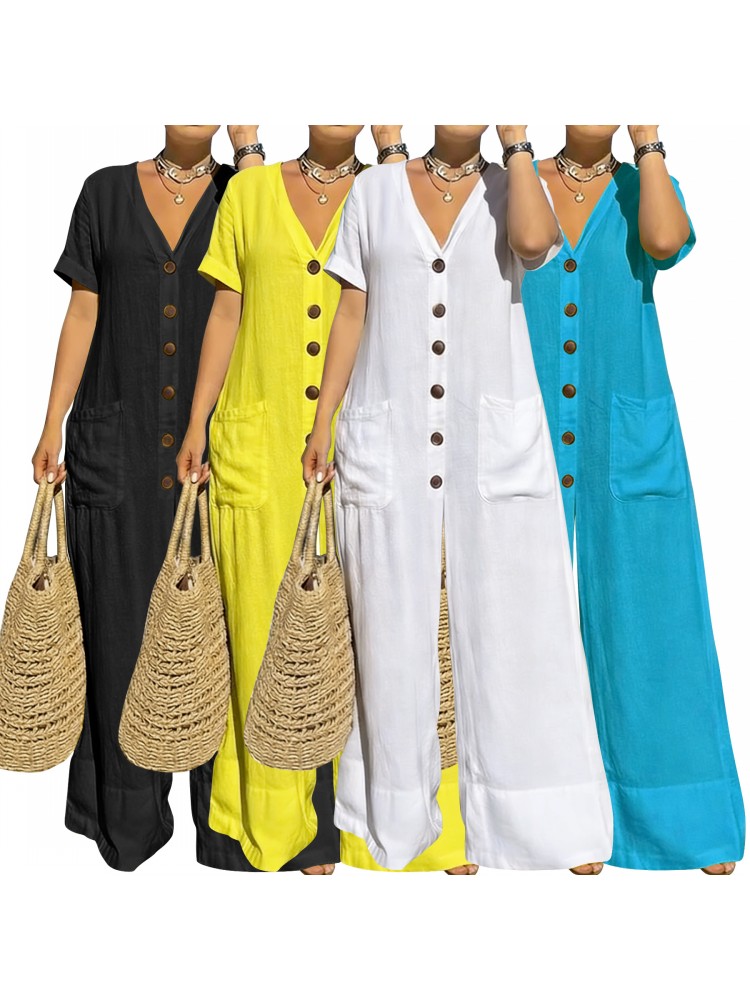 Plus Size Women Clothes Jumpsu - Summer Clothing Model ulasan dan harga