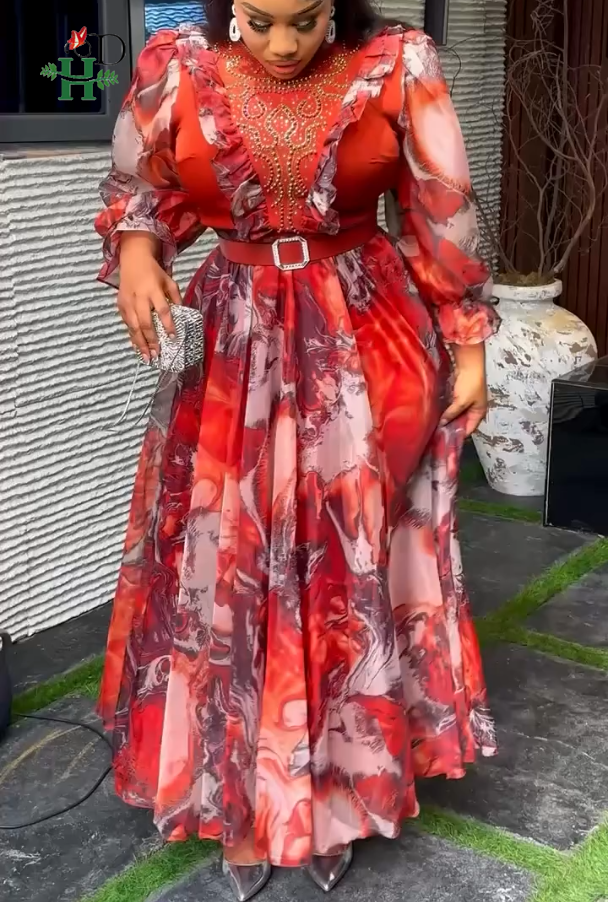 H&D African Dresses For Woman  - Summer Clothing H&M ulasan dan harga