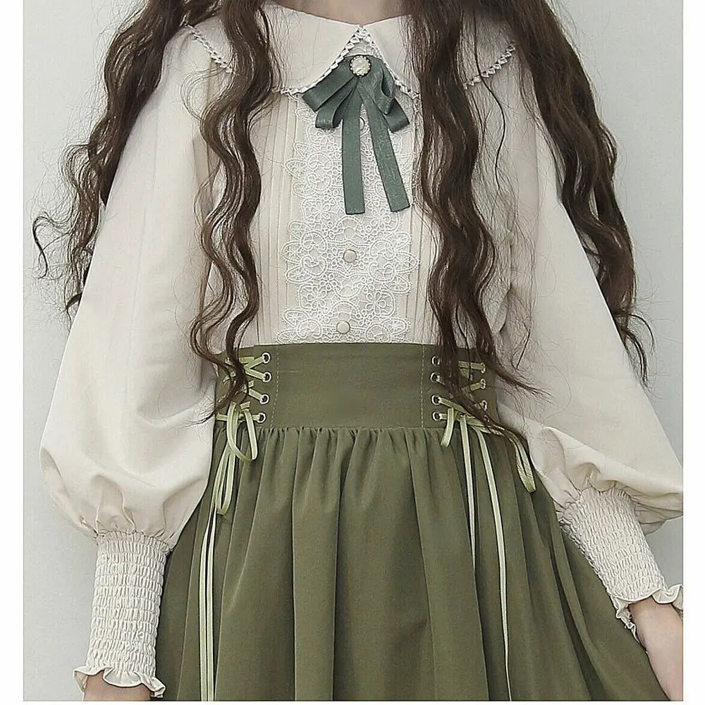 NONSAR Lolita Embroidery Dress - Summer Victorian Clothing ulasan dan harga