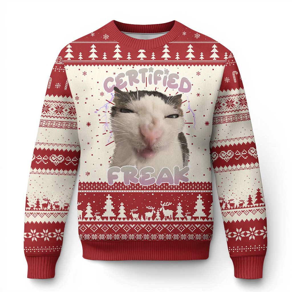 Xmas Cat Meme Ugly Christmas S - Summer Victorian Clothing ulasan dan harga