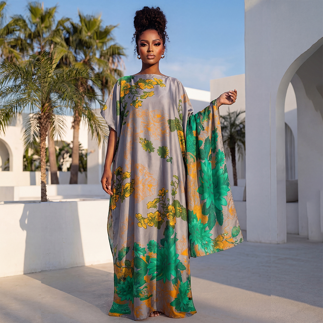 Summer Fashion African Shawl F - Summer Clothing For Older Women ulasan dan harga