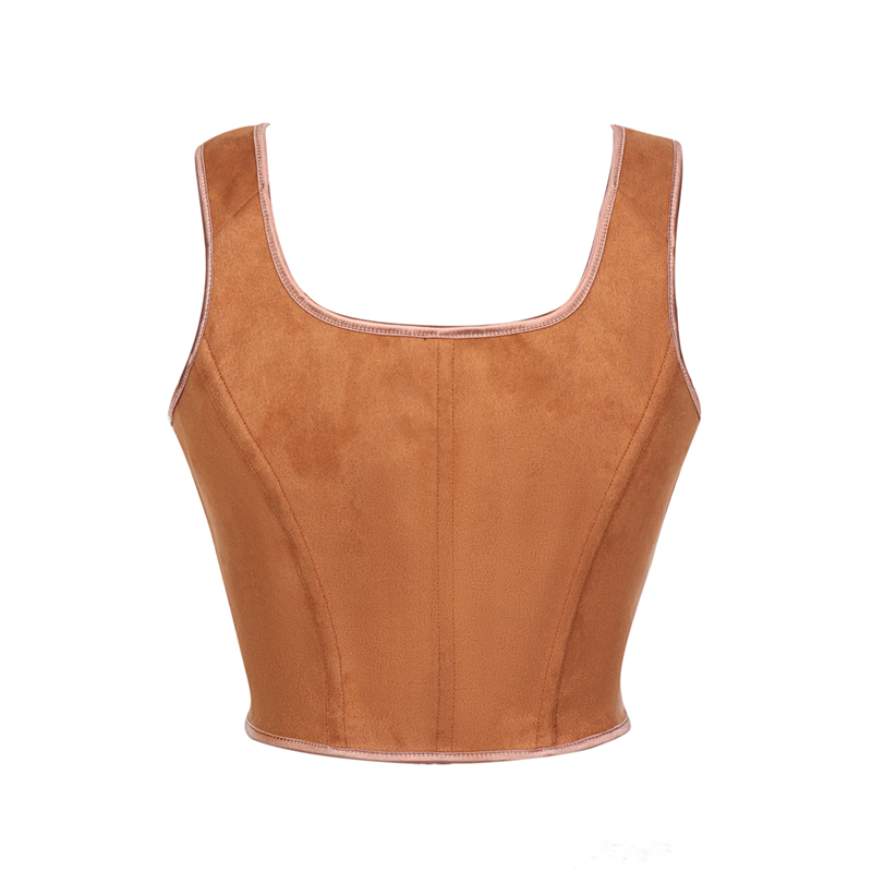 Brown Victorian Vintage Corset - Summer Victorian Clothing ulasan dan harga