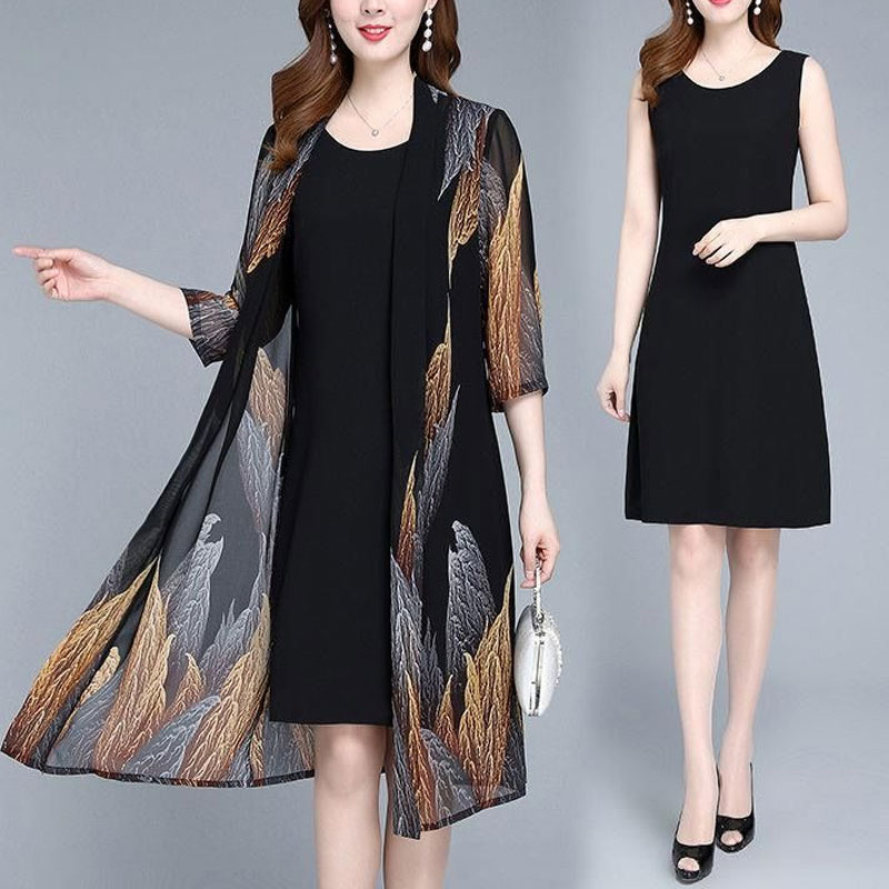 Fashion Two Piece Set Dress Se - Summer Clothing Vintage ulasan dan harga