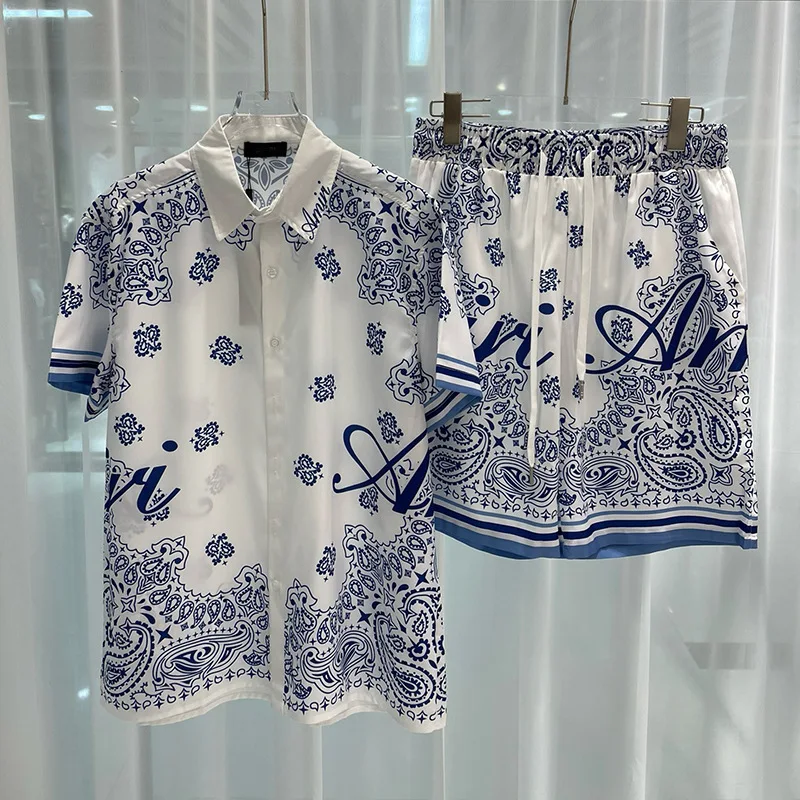 Hawaiian mens royal luxury sho - Quality Summer Clothing ulasan dan harga