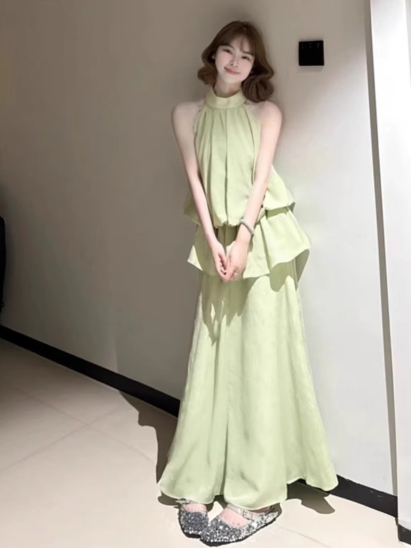 Stunning Unique Green Long Dre - Quality Summer Clothing ulasan dan harga