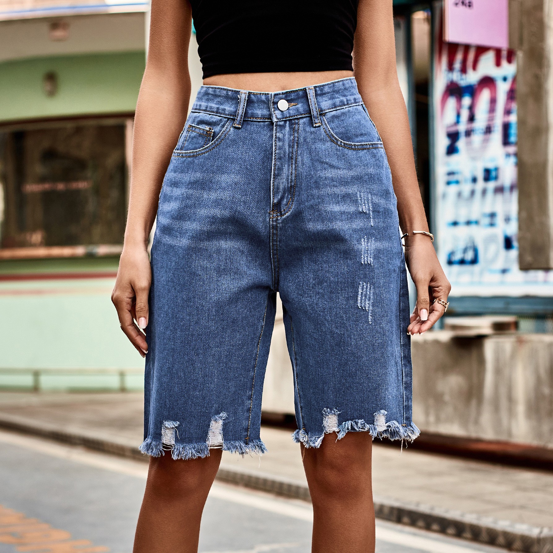 Summer Women's Clothing Distre - Summer Clothing Vintage ulasan dan harga